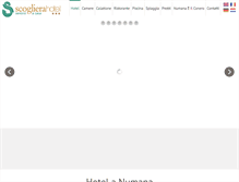Tablet Screenshot of hotelscogliera.it